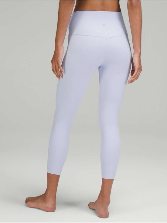 lululemon athletica Pants - lululemon athletica Lavender Cropped High-Rise Leggings